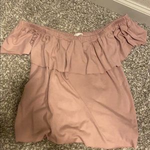 off the shoulder blouse